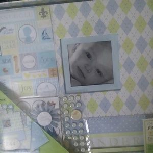 scrapbook baby boy